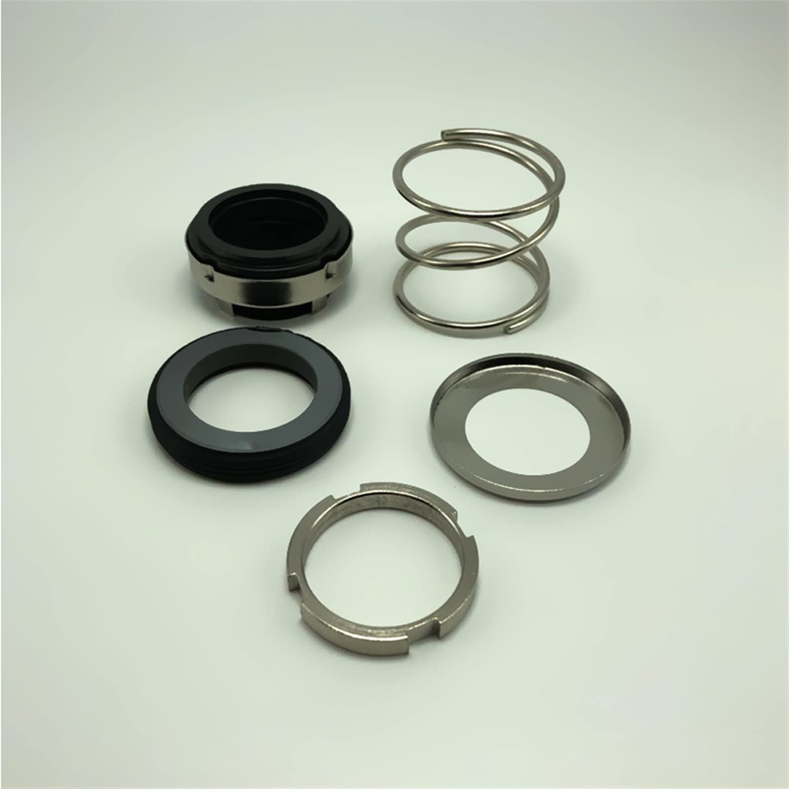 Uszczelnienia mechaniczne serii BIA pasują do 12 14 16 18 20 22-100 mm mechaniczne uszczelnienie wału pojedyncza sprężyna poniżej uszczelki pompy wodnej (kolor: SiC-SiC-NBR, rozmiar: 80 mm)