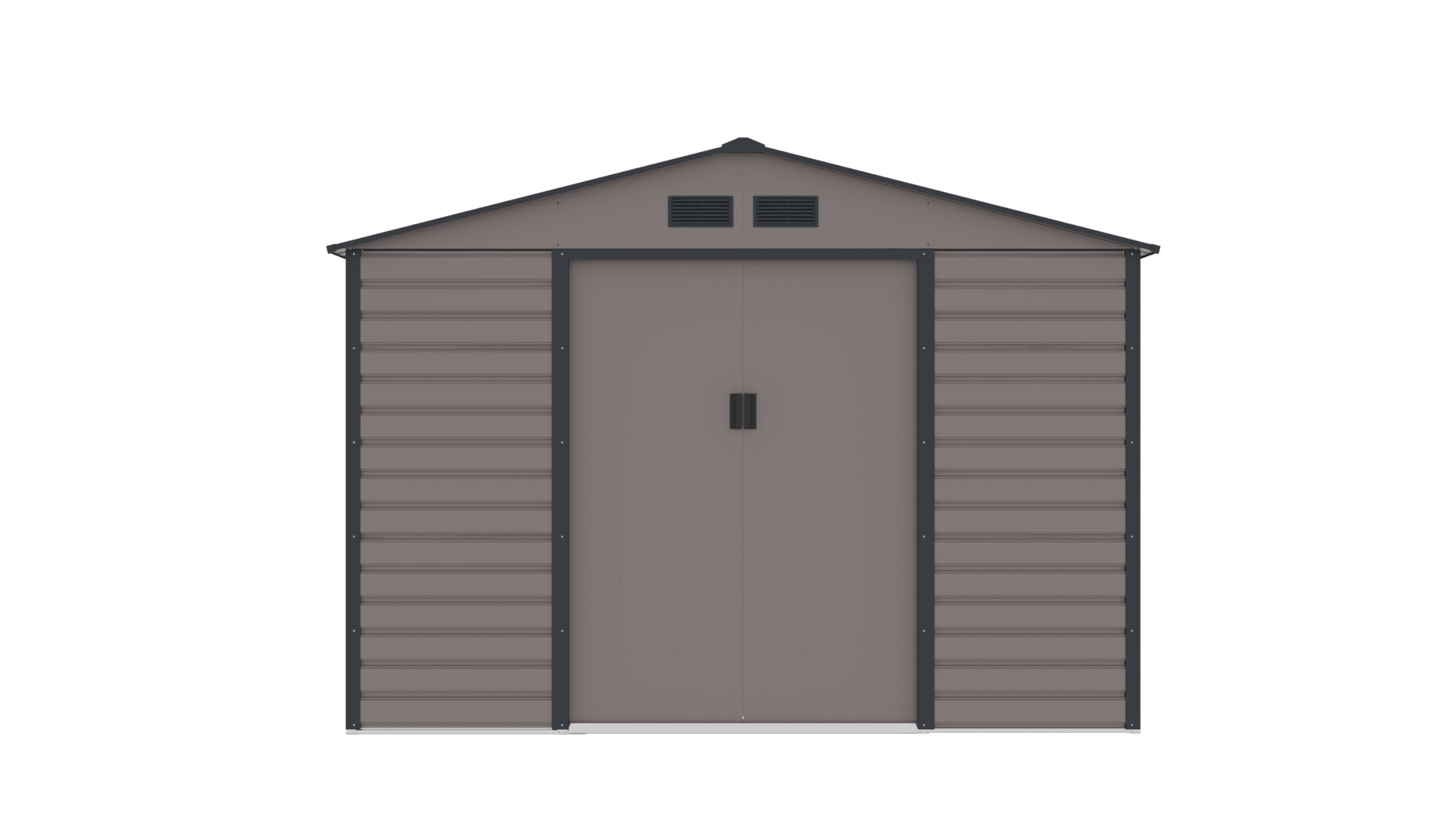 G21 GAH 529 domek ogrodowy, 277 x 191 cm, łatwy montaż, 5,3 m², powierzchnia ocynkowana, kratka wentylacyjna