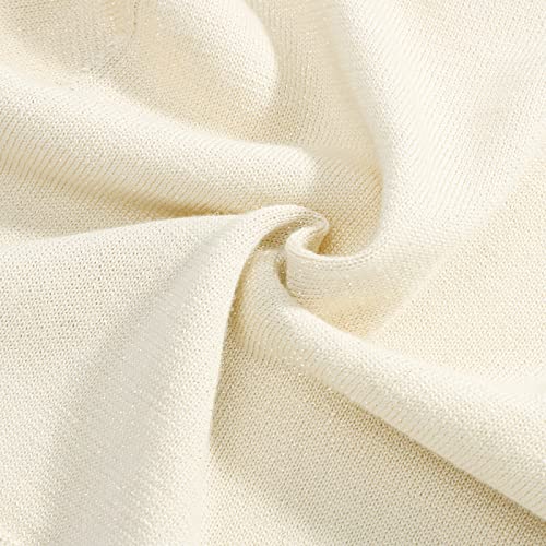 Trendstitch Girls' Long Sleeve Sparkle Bolero Cardigan Kids Button Closure Knitted Shrug Cropped Sweaters Tops,Gold,9/10 #TOP7