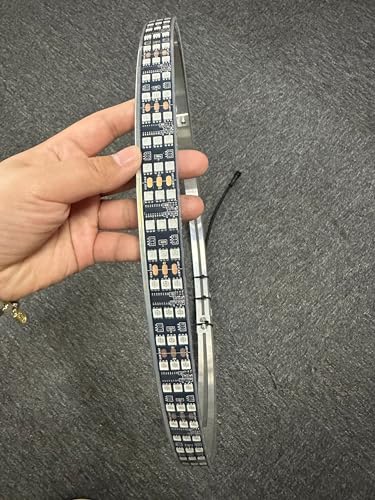 Sando Tech 1PC 17.5'' Triple Row Dream Chase LED Wheel Light