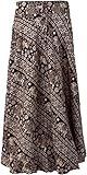 Einheitsgröße: 38-42 Guru-Shop Hippierock, Maxirock, Damen, Braun, Synthetisch, Size:40, Röcke/Lang Alternative Bekleidung