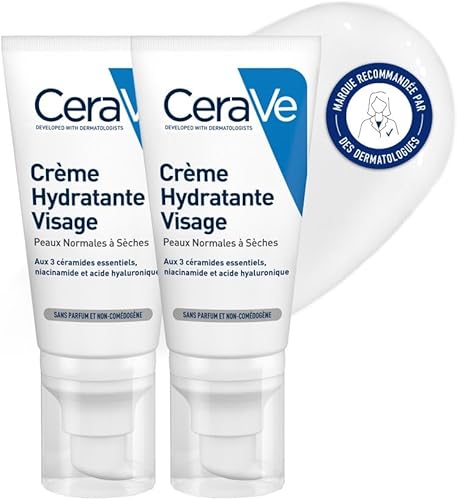 CeraVe Crème Hydratante Visage Classique 52ml