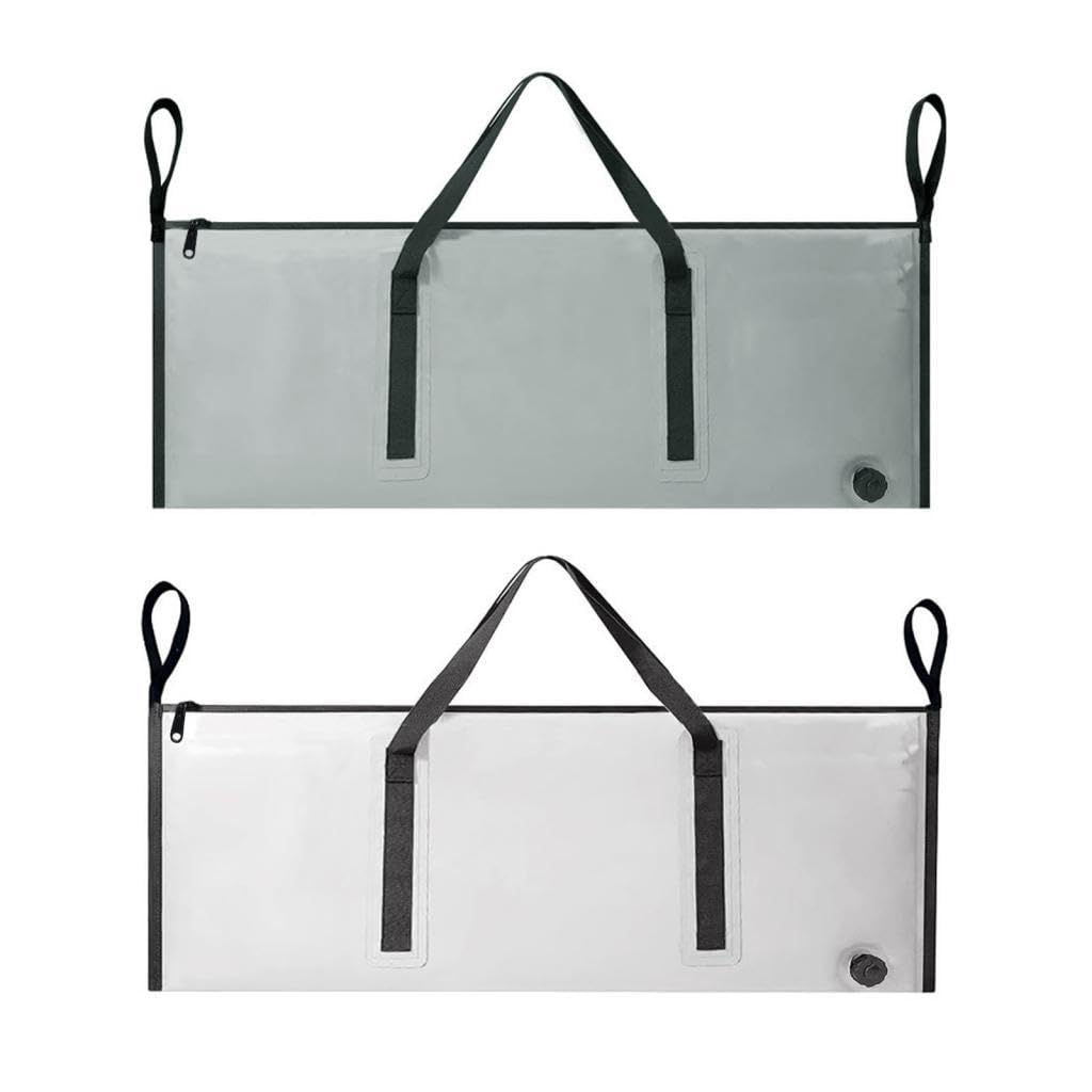 rockible Isolierte Fischtasche, Dick, Professionell, Hält EIS Kalt. Angelzubehör. Tasche für Tote Fische. Wasserdicht.