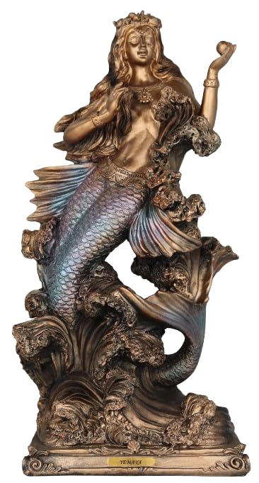 Figura Yemaya Orisha Dueña De Los Océanos Y Mares