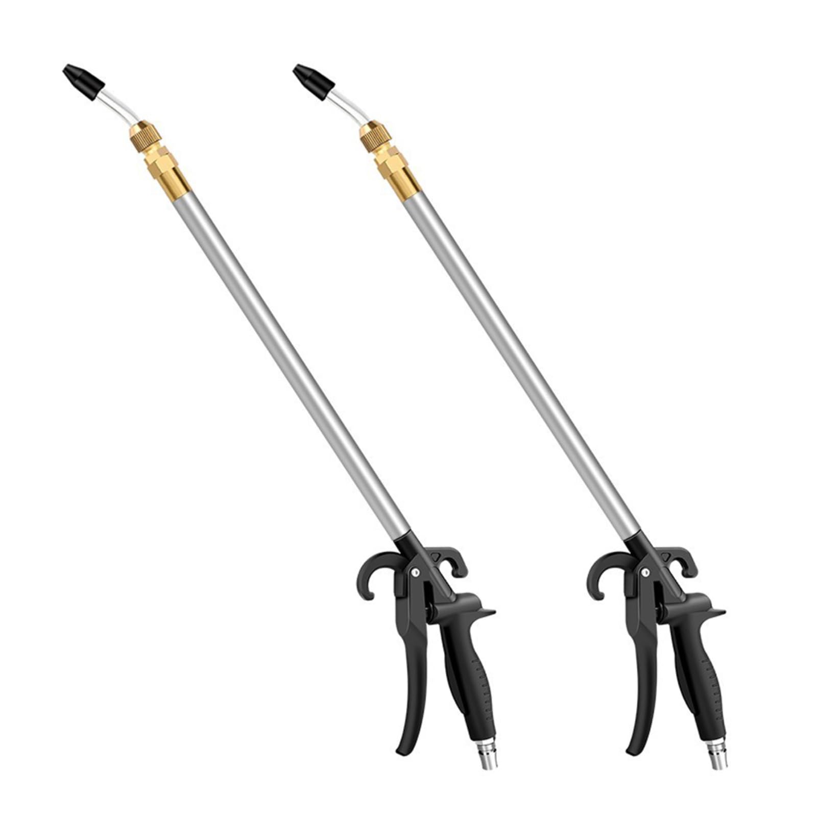 2pcs Air Blow Gun, 700L 20PM Steel Tube 450mm Air Compressor Accessory Tool Air Blow Nozzle Gun for Compressor Professional Cleaning
