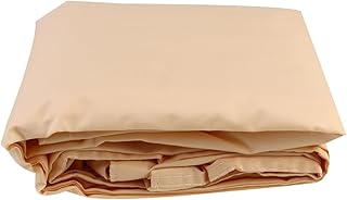 VANZACK Guarda-Sol Deck Sombra Dossel Guarda-Sol Ao Ar Livre Piscina De Verão Sombra De Vela Ao Ar Livre Pergola Toldo Superior Proteção Solar Dossel De Poliéster Bege Triângulo Vela