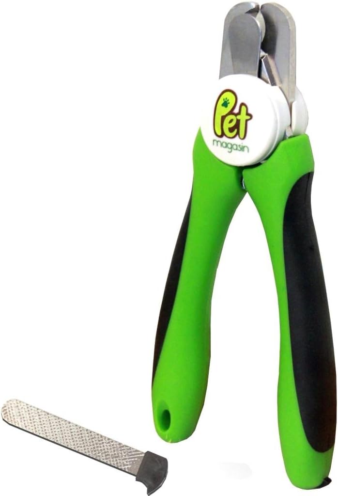 Pet Magasin Professional Dog Nail Clippers with Sharp Stainless Steel Structure for Small Medium & Large Dogs