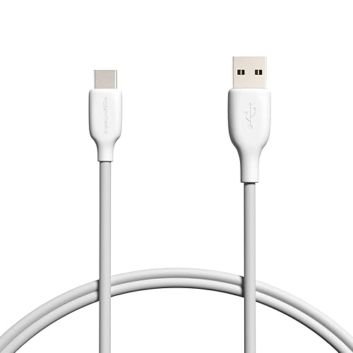 Miniatura 10 de Tienda Basics, Cable de carga rápida de 60 W USB-C2.0 a cable USB-A (certificado USB-IF)  10 pies, color negro