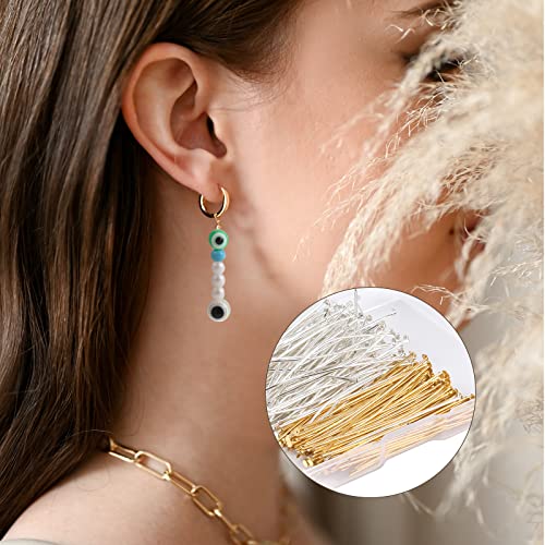 KINBOM 300Pz Perni di Testa per Gioielli, 5cm di