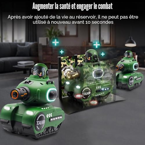 Char télécommandé combat 2,4 GHz OBEST lot de 2 pour duel - 4