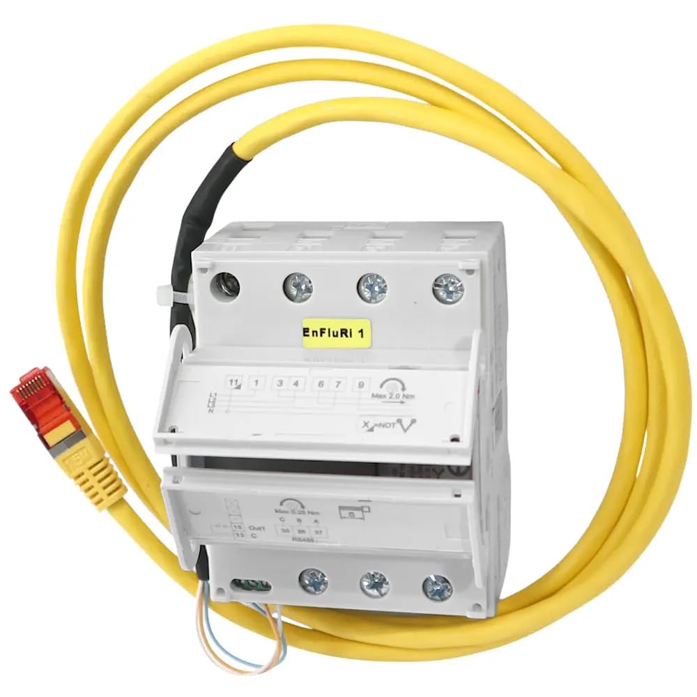 ABB B23 112-100 Drehstromzähler 3-phasig 65A | RS-485 Modbus RTU & MID-Zertifizierung | Smart Meter für DIN-Hutschiene | 2CMA100164R1000