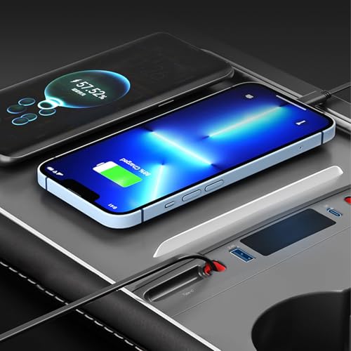 Station de charge USB pour véhicules électriques résolvant le problème des câbles emmêlés - 2