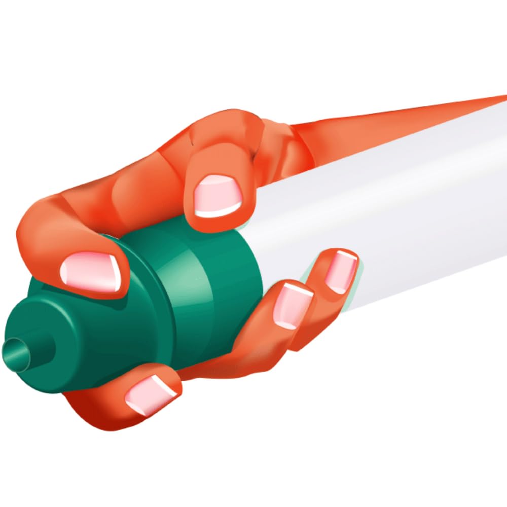EcoBailer PRO Clear PVC Weighted Disposable Bailer 1.5" OD x 1 Ft, 347 mL Groundwater Sampling Tube with Big Mouth Spout, Top or Bottom Emptying Device, Case of 24, ecoPVC-PRO-151W