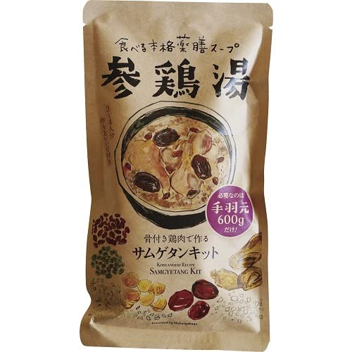 Amazon.co.jp: 博淑屋 薬膳サムゲタンキット 57.8g : 食品・飲料・お酒