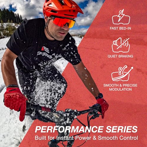 Image of TOP BRAKE Disc Bike Brake Pads Compatible with SRAM Code R RE RSC, DB8, Motive, AVID | MTB eMTB Downhill Trail All Mountain Enduro Cycling | 2026 iF Design Award