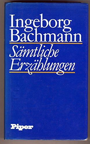 Sämtliche Erzählungen [German] 3492025447 Book Cover