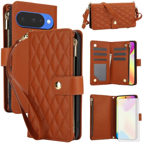 Housse Pixel 9 Pro et Pixel 10 avec fermeture éclair pour libérer vos poches en déplacement