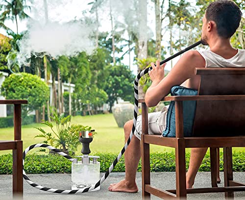 Shisha Set Klein M. ROSENFELD - Mini Shisha To Go mit Tasche & Premium Shisha Zubehör [Shisha Kopf Set mit HMD Smokebox… – Bild 7