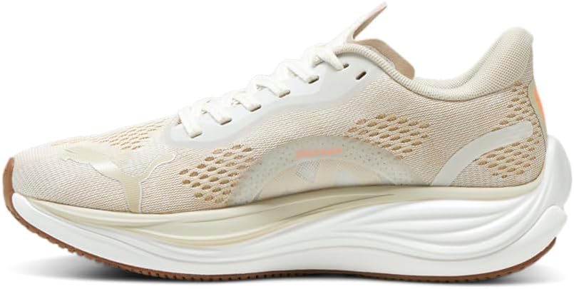 PUMA Womens X First Mile Velocity Nitro 3 Running Sneakers Shoes - Beige