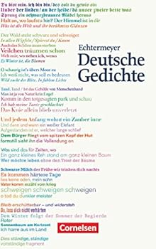 Hardcover Echtermeyer: Deutsche Gedichte (German Edition) [German] Book