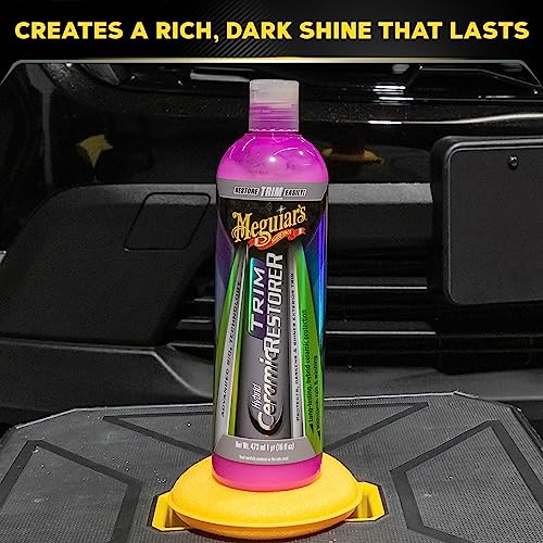 Meguiar's Hybrid Ceramic Trim Restorer, Car Trim Restorer For Diy Drivers And Detailers, Restores & Protects Faded Exterior Plastic, Vinyl & Rubber On Cars, Suvs & Trucks by Meguiar's - Image 6