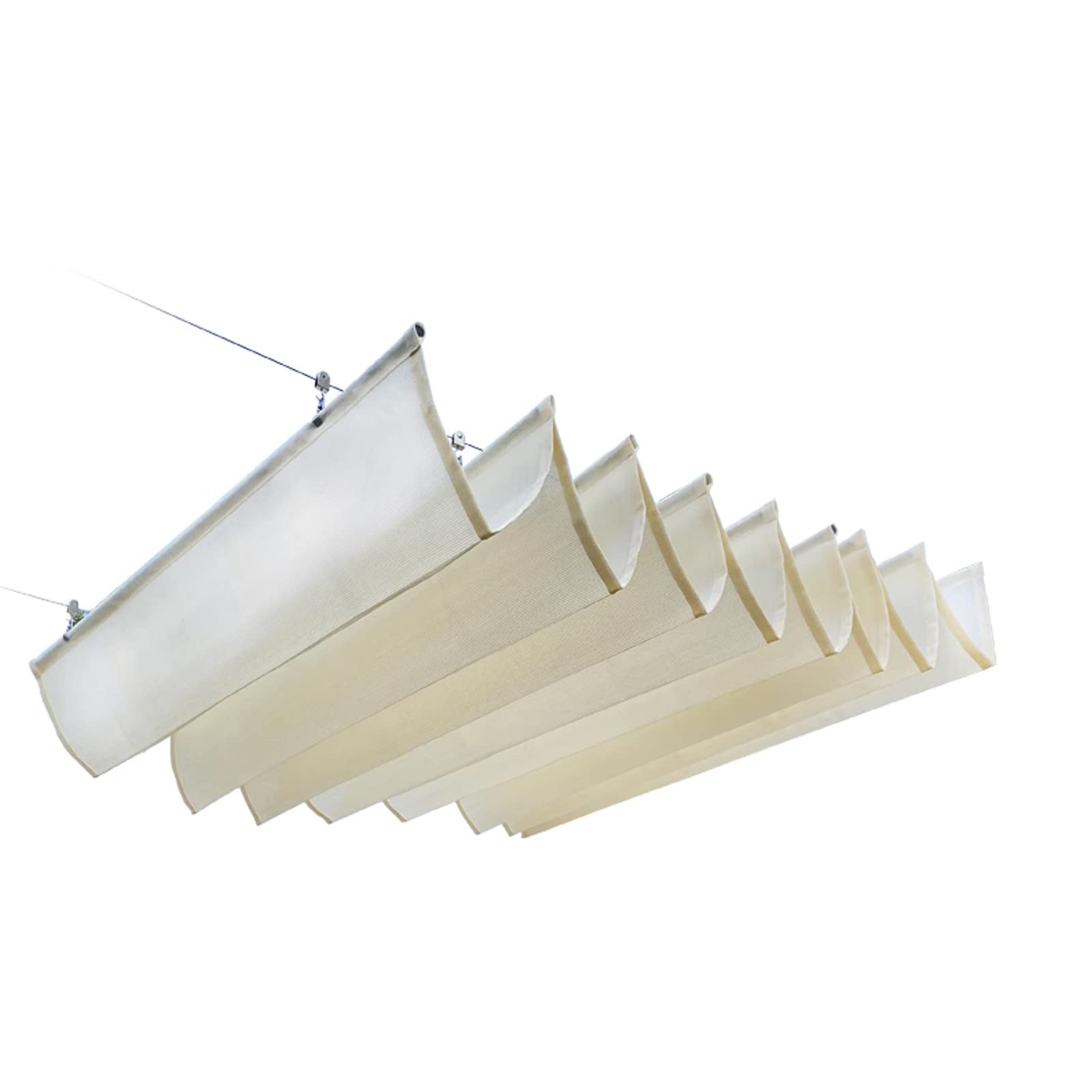 Voile d'ombrage rectangulaire pour aménager un coin fraîcheur au jardin