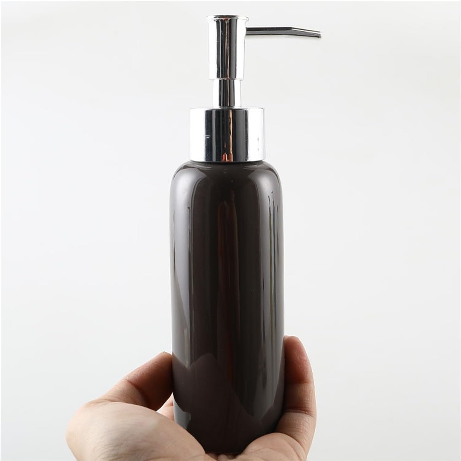Dozownik mydła do łazienki 6,08 oz/180 ml dozownik mydła do balsamu olejek do masażu płyn do mycia naczyń przenośny dozownik mydła do mydła do rąk, mydła, balsamu (rozmiar: A)