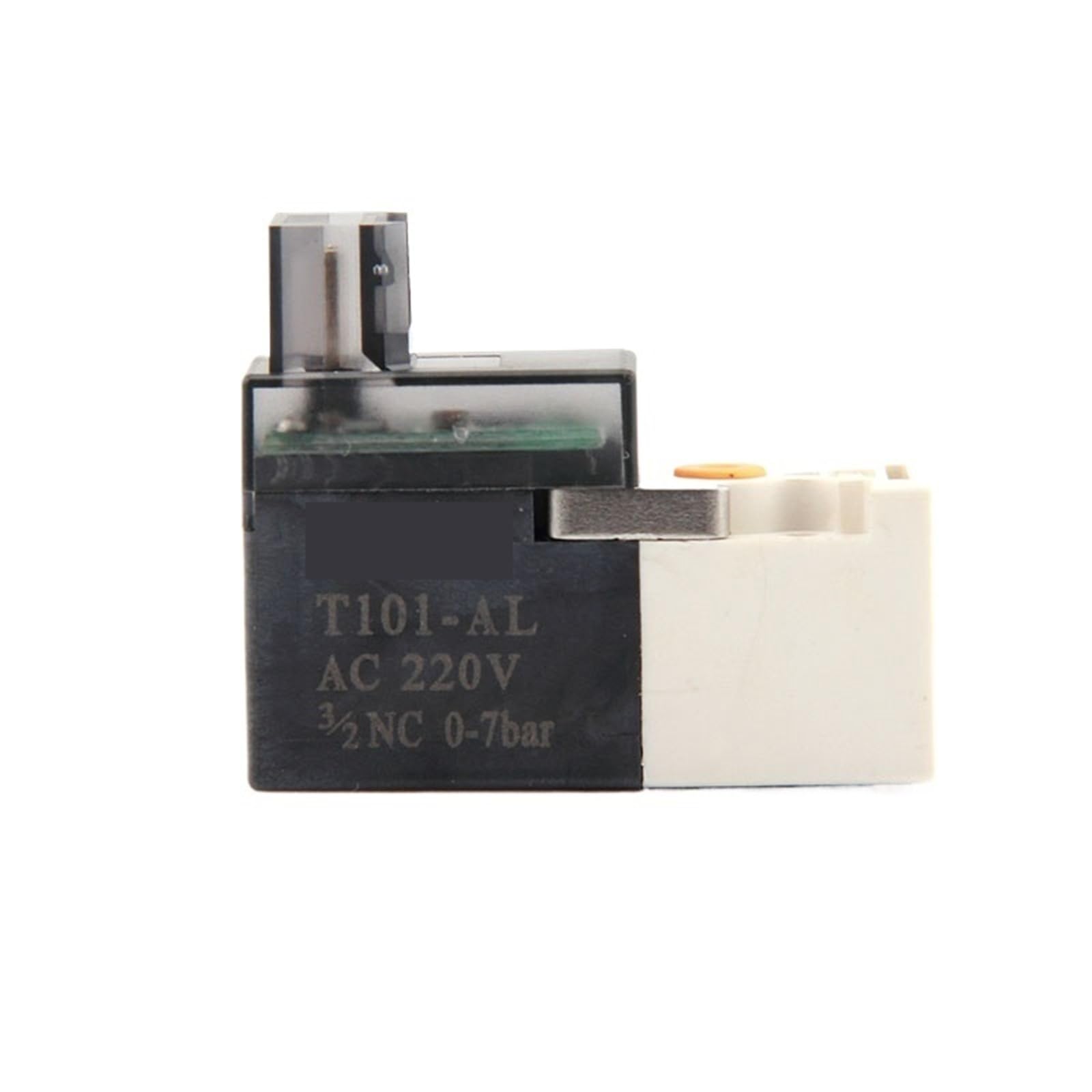 Électrovanne 24V miniature 3 voies NC 10mm à grand débit type L