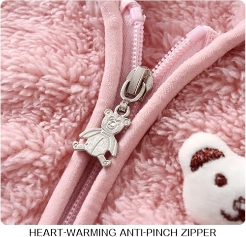 Image of NAMAN Soft Fleece Hooded Long Sleeve For New Born Baby Winter Wear Keep Warm Baby Clothing Sets ||For Baby Boys and baby Girls Unisex Suit Infant Clothes First Gift.