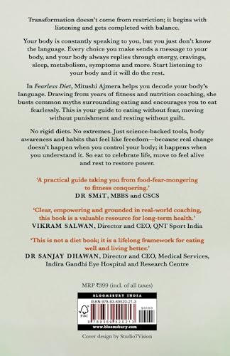 Image of Fearless Diet: A step-by-step guide to balanced nutrition