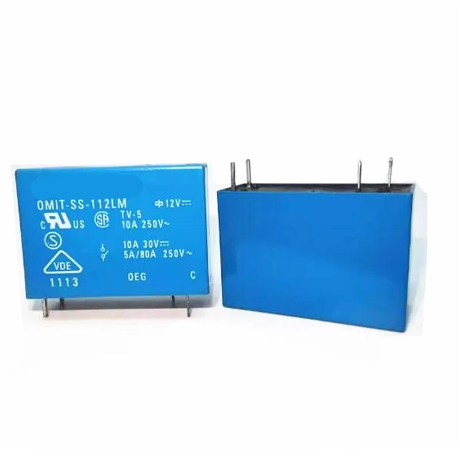 Relais 12 V OMIT-SS-112LM 4 broches CC pour circuits - 2