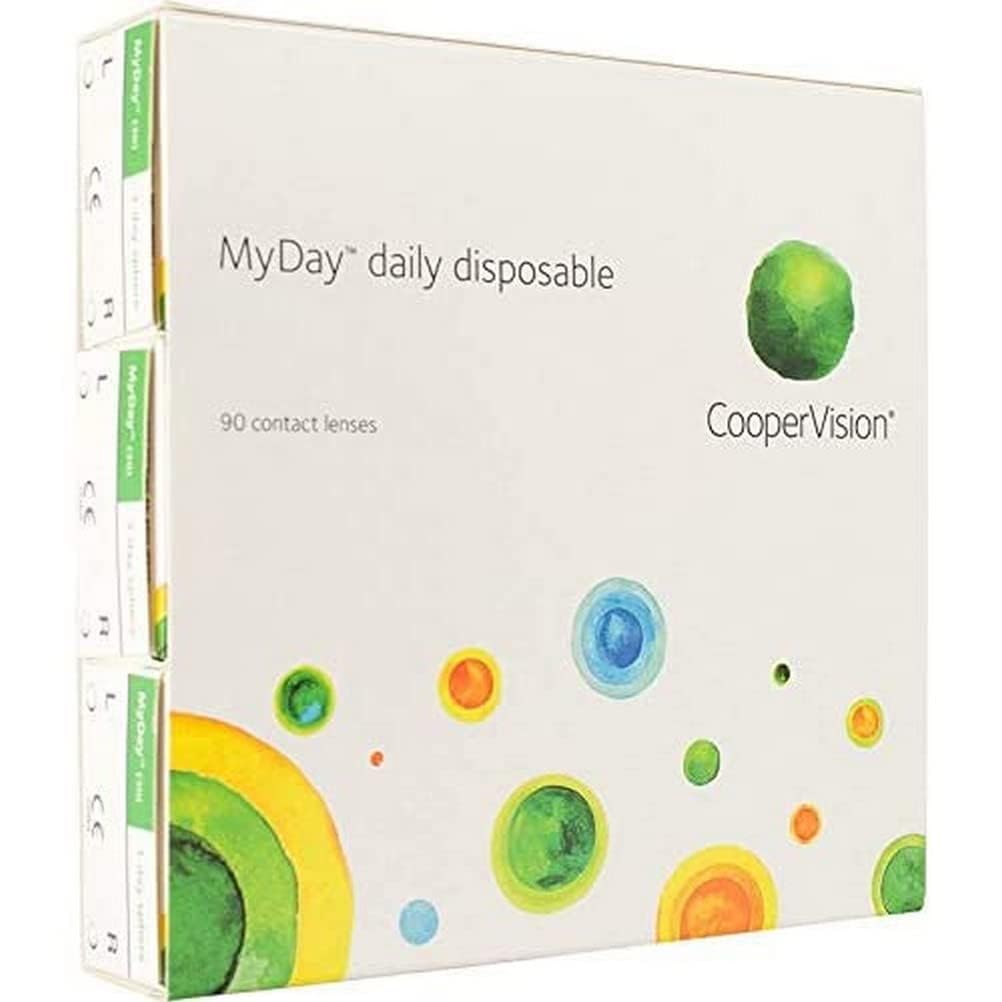CooperVision MYDAY 8.4 +07.00 (90) Tageslinsen weich, 90 Stück / BC 8.4 mm / DIA 14.2 mm / +7 Dioptrien