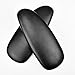 MingYi.office Arm Pads Caps Replacement for Humscale Liberty Office Chair, for Fixed and Height Adjustable Arm, Black Vinyl (1-Pair). (for Fixed Arm.)
