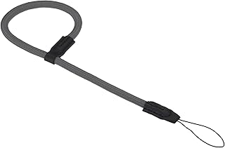 PATIKIL Camera Wrist Strap, Round Braided Adjustable Hand Wristlet Strap Lanyards Rope for DSLR Digital Camera Mirrorless Camcorder Flashlight Style2, Grey