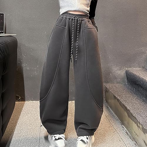 Wide Leg Sweatpants for Boys Girls Baggy Casual Kids Sweat Pants with Pockets Trendy Athletic Grunge Clothes4