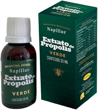 Green Propolis Extract 100% Natural Immune Support Drops Brazilian Origin 30ml