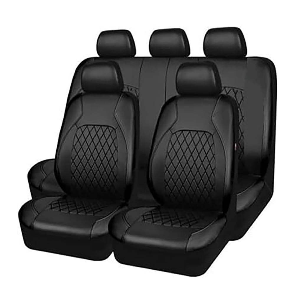 LJWZDXHN Car Seat Cover Sets, For Benz Klasse GLC 300 X253 200 X253 300e Comfortable Waterproof Front & Rear Seat Covers, Car Interior Protector Accessories,A