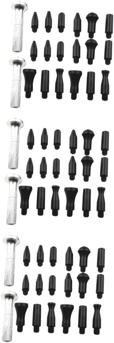 6sets Professional Dent Repair Tool Kit Silver Color Automotive Tools for Dent Removal for Various Convenient Daily Use