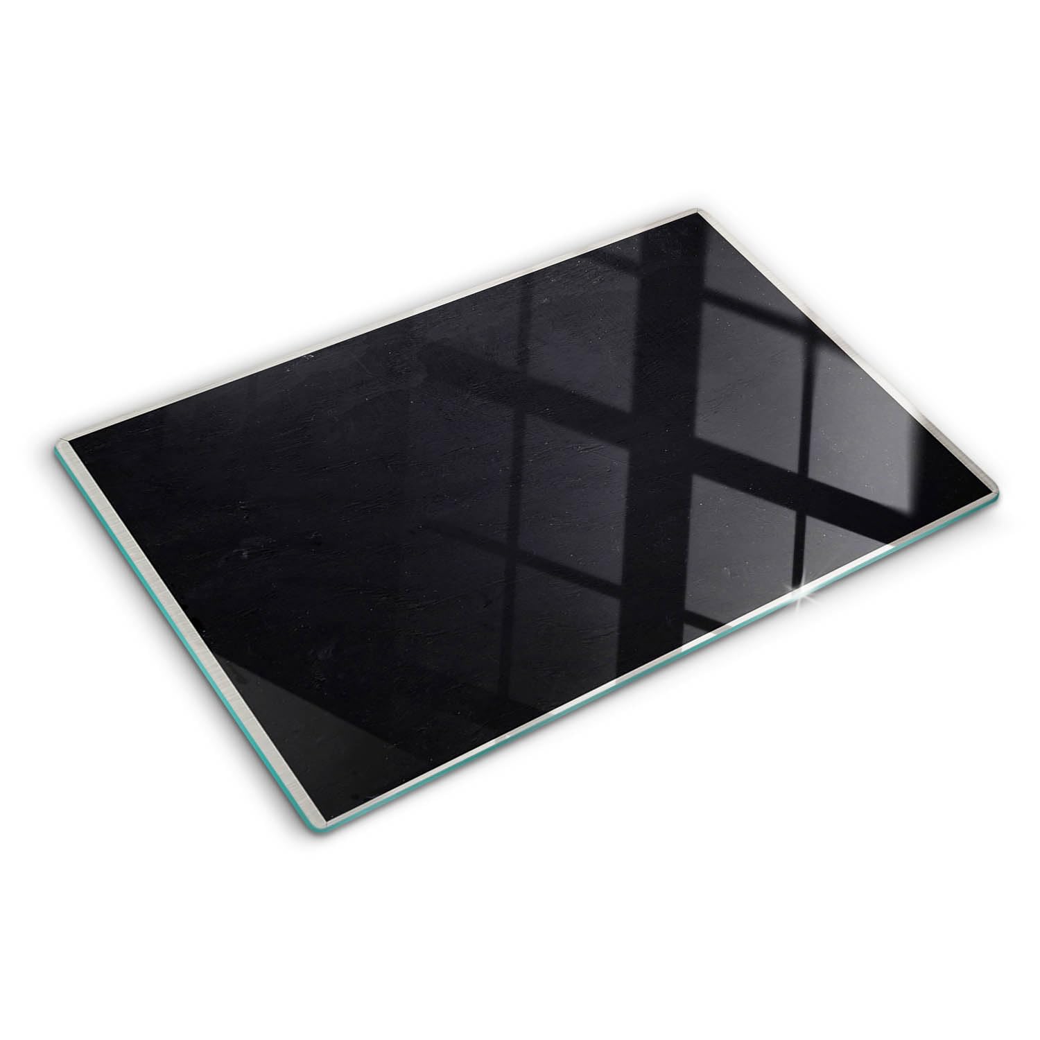 Glass Chopping Board 80x52 cm Rectangular Glass Easy to Clean Food Contact Bacteria-Resistant Printed Smooth Surface Stain and Heat Resistance Non-Slip Feet Polished Edges - Bulletin Board