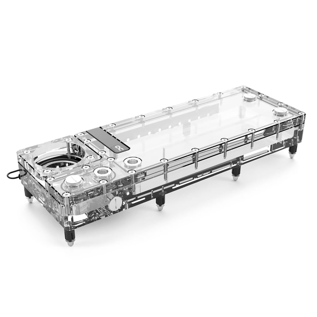 Alphacool Flat Reservoirリザーバータンクコンボ Alphacool Core Flat Reservoir 360 Right mit VPP Pumpe
