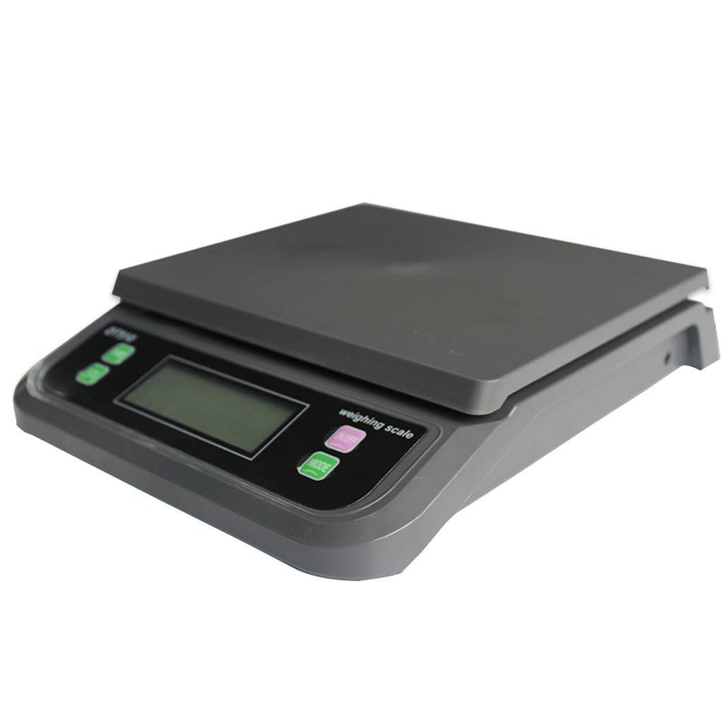 Wielofunkcyjna cyfrowa waga kuchenna Wagi elektroniczne, 30 kg / 66 funtów z funkcją liczenia Wagi pocztowe Podświetlany wyświetlacz LCD Wagi jubilerskie Wagi bagażowe (czarny, 15 kg * 0,5 g) Stylowy,