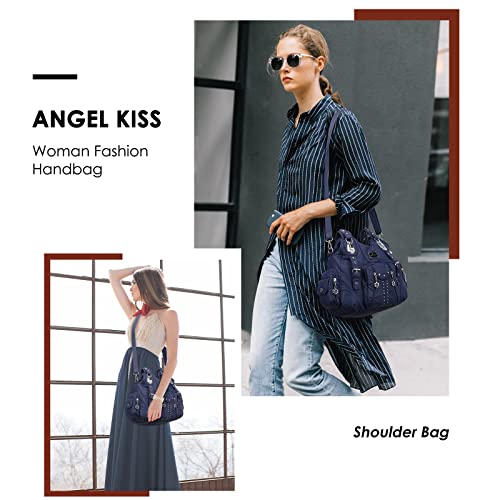 Image of Angel Kiss Purses for Women Soft PU Leather Large Hobo Bags for Women Shoulder Bag | Soft