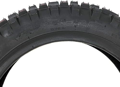 Miniatura 6 de Conjunto de dos Mini Dirt Bike Knobby Tire 2.75-10 Tipo de tubo delantero o trasero Off Road Motocross Patrón