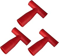 Vista 1 de Paquete de 3 palas de nieve de repuesto con mango de agarre en D, ergonómicas para ahorro de mano de obra, mangos en T para excavar, palas