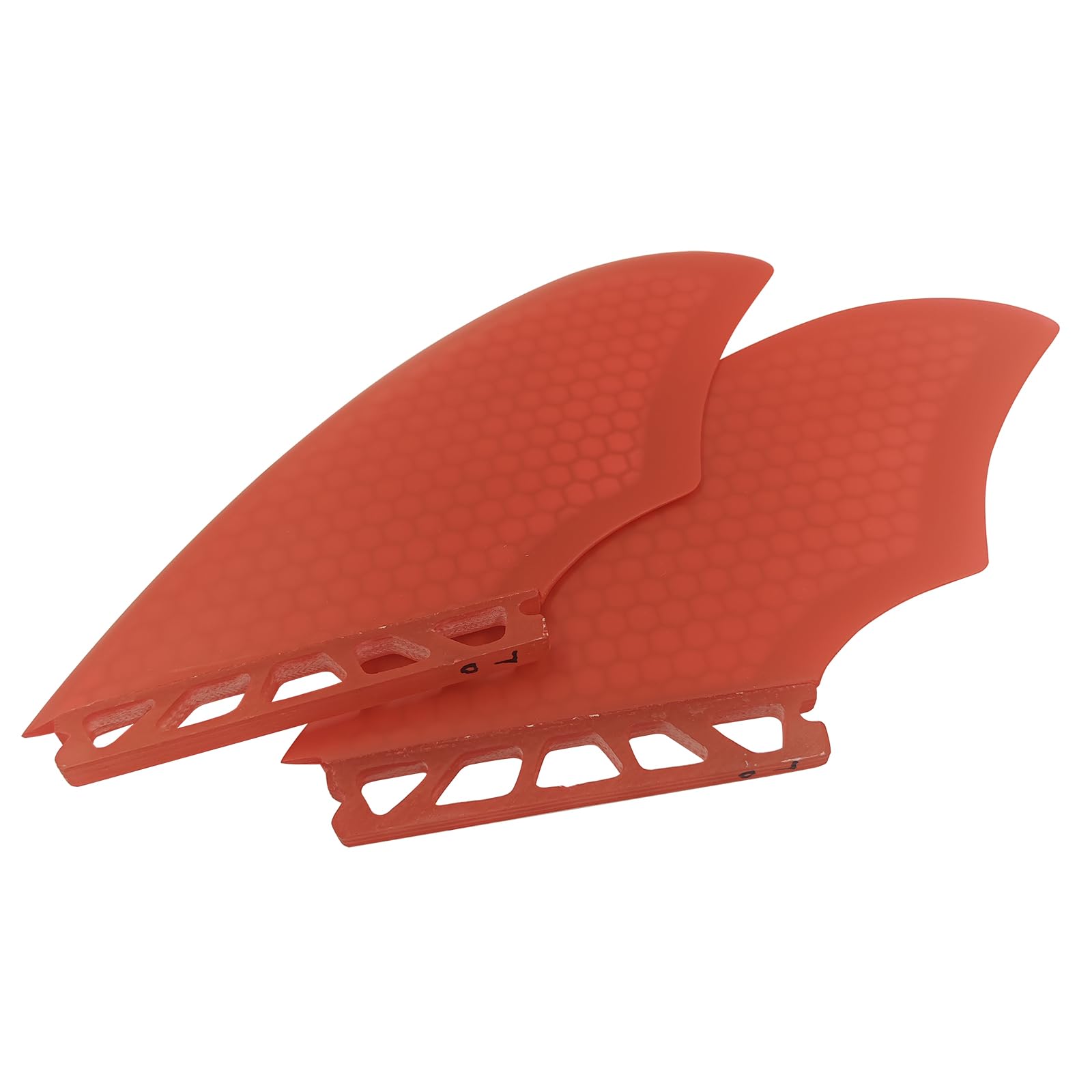 FCS Retro Keel フィンセット 赤 FCS FCS2 フィン RETRO KEEL TWIN SET PG FIN / エフシーエス2