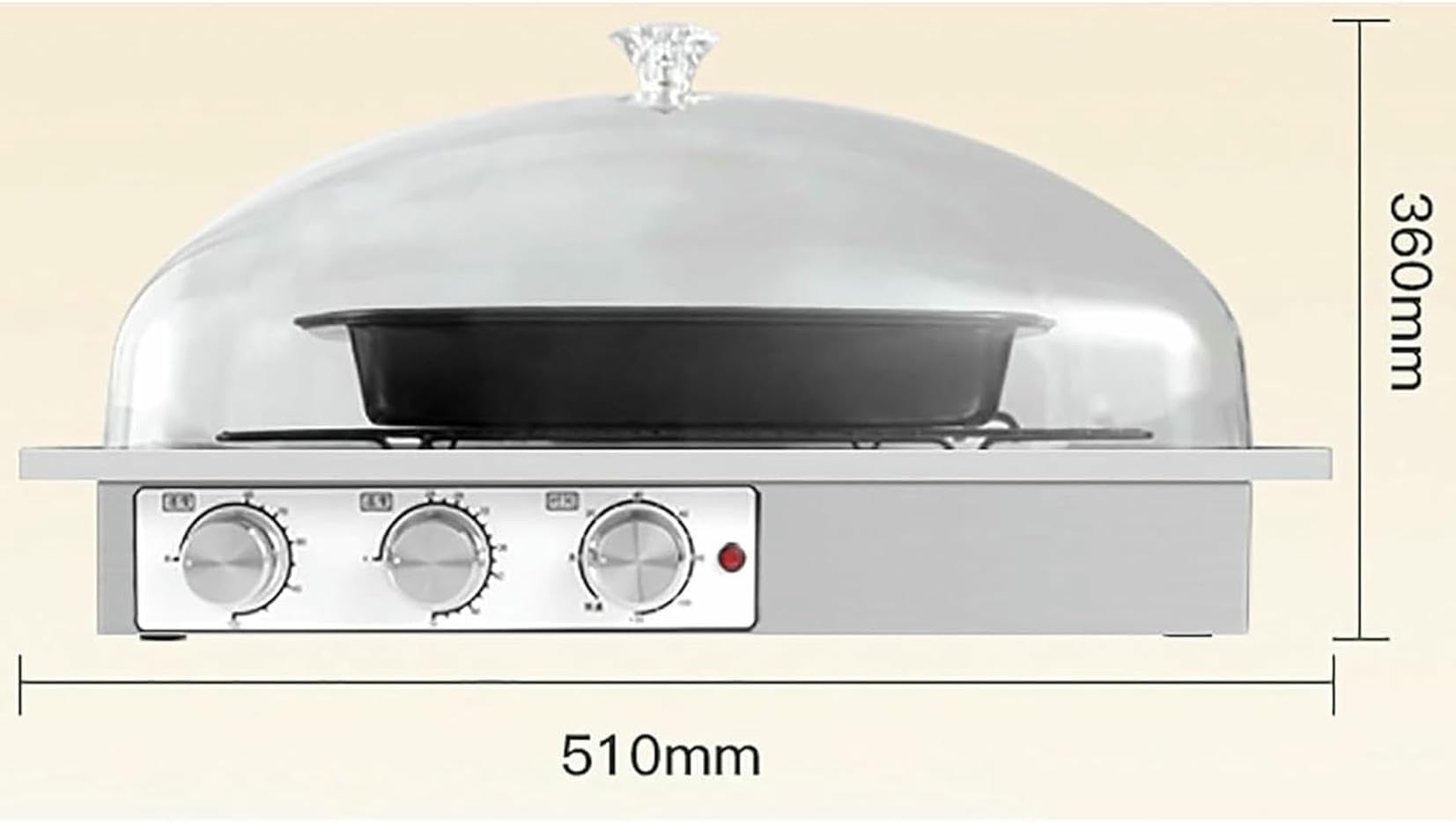 Fermentador de Masa con Calentador, máquina de fermentación de Pan de Masa Madre con Control preciso de Temperatura para Hornear y fermentación para Hacer Yogur, Pan, jabón Hecho~/