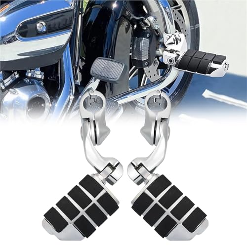 1,25" Highway Fußrasten, Verstellbar, Kurz, Für Triumph Rocket 3 2300cc