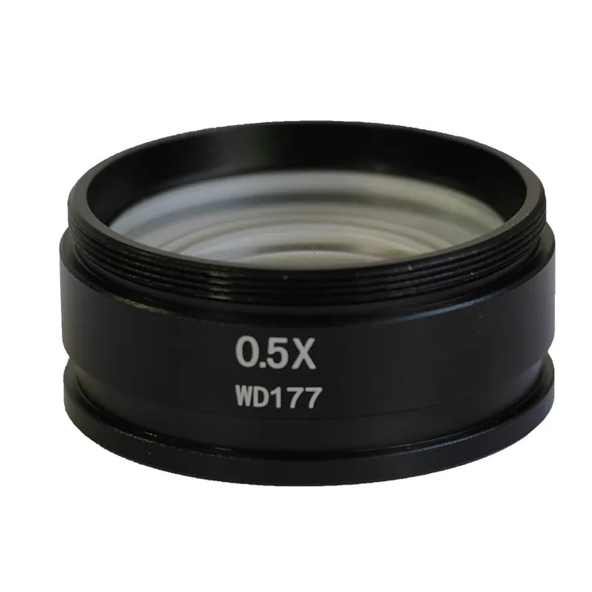Microscopio Lente WD177mm for Microscopio estéreo Binocular Trinocular Microscopio estéreo 0.5X Accesorios ópticos
