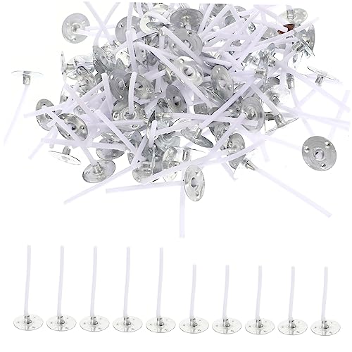 240 piezas de mechas para velas con base de aluminio
