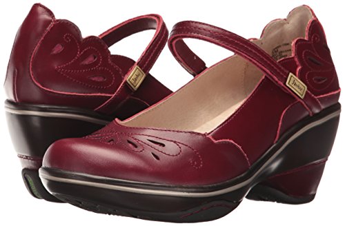 Jambu Women's Bombay Encore Wedge Pump, Red, 11 M Us #TOP6